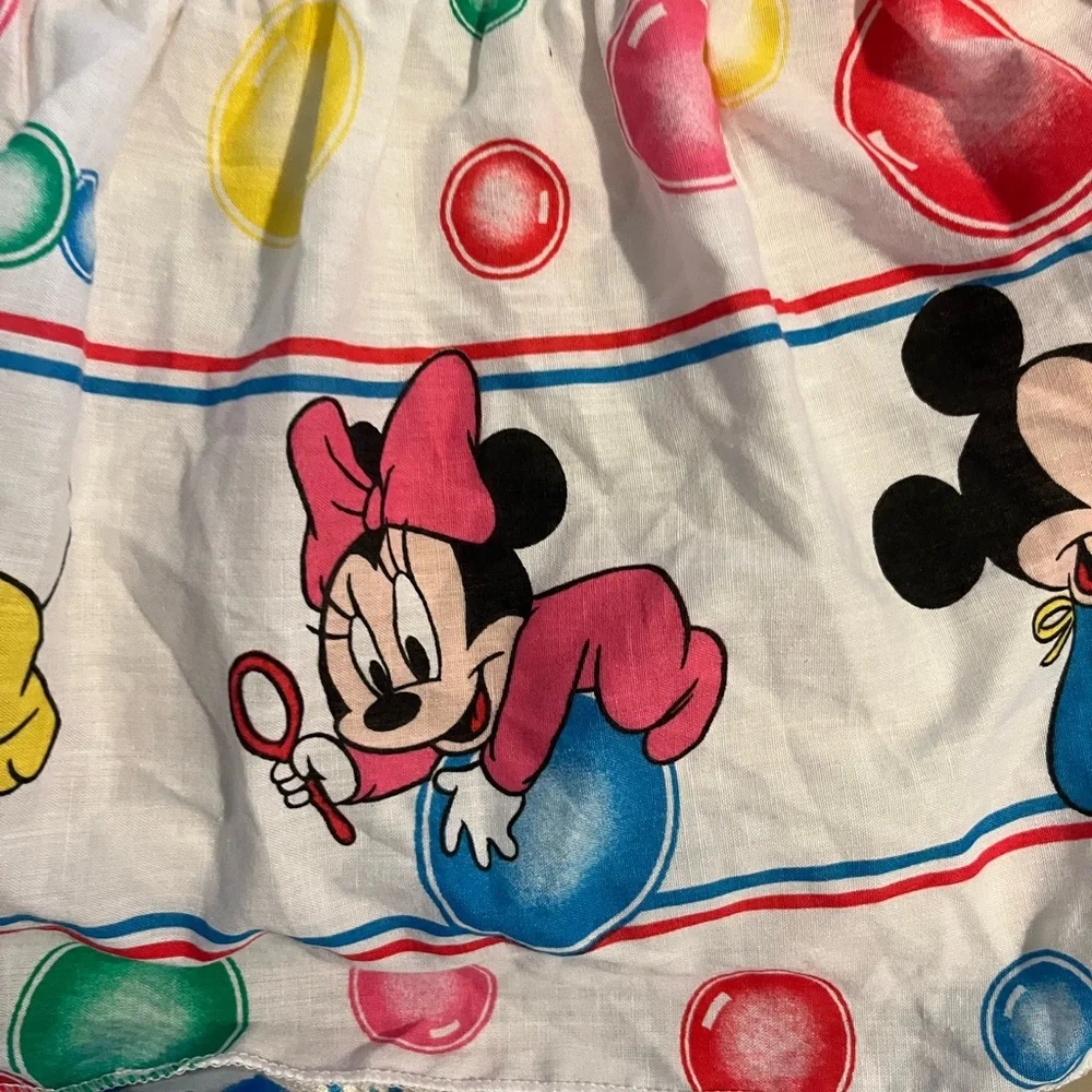 Disney  Kids Bed ruffle size 28 by 50 inches